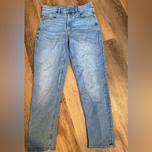 American Eagle Outfitters Light Blue Straight Leg Jeans